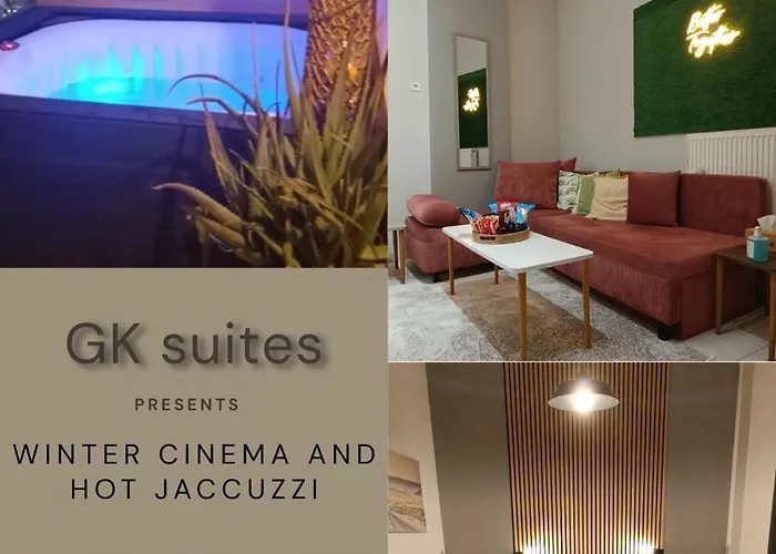 Gk Suites-constantin View , Auto Check-in 24h Апартаменты Лариса